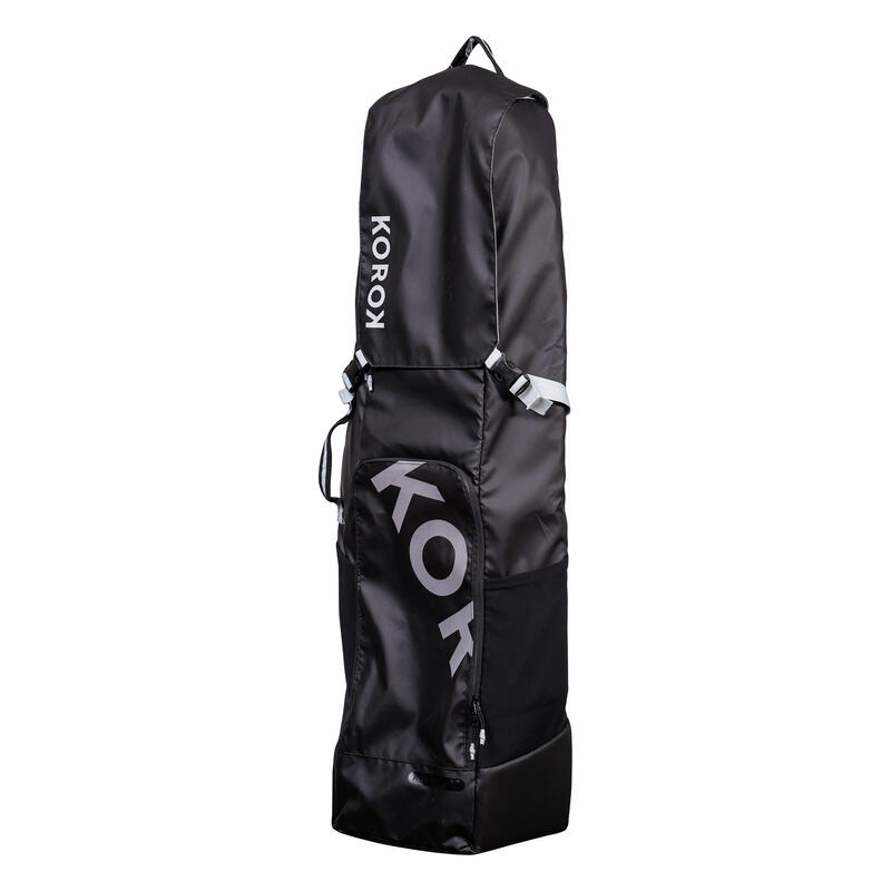 Feldhockey-Schlägertasche Jugendliche/Erwachsene grosses Volumen - FH560 schwarz