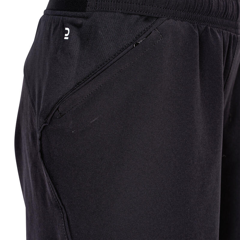 Pantalón corto de hockey sobre hierba hombre intensidad elevada FH900 negro 