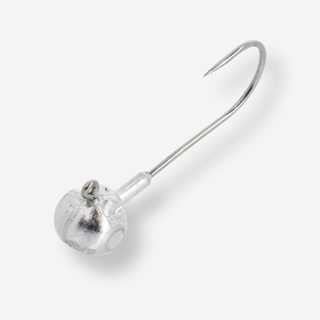 Tête plombée pêche aux leurres souples ROUND JIG HEAD x4 10 gr