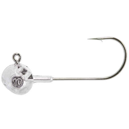 Round jig head for fishing with soft lures ROUND JIG HEAD x 4 10 g