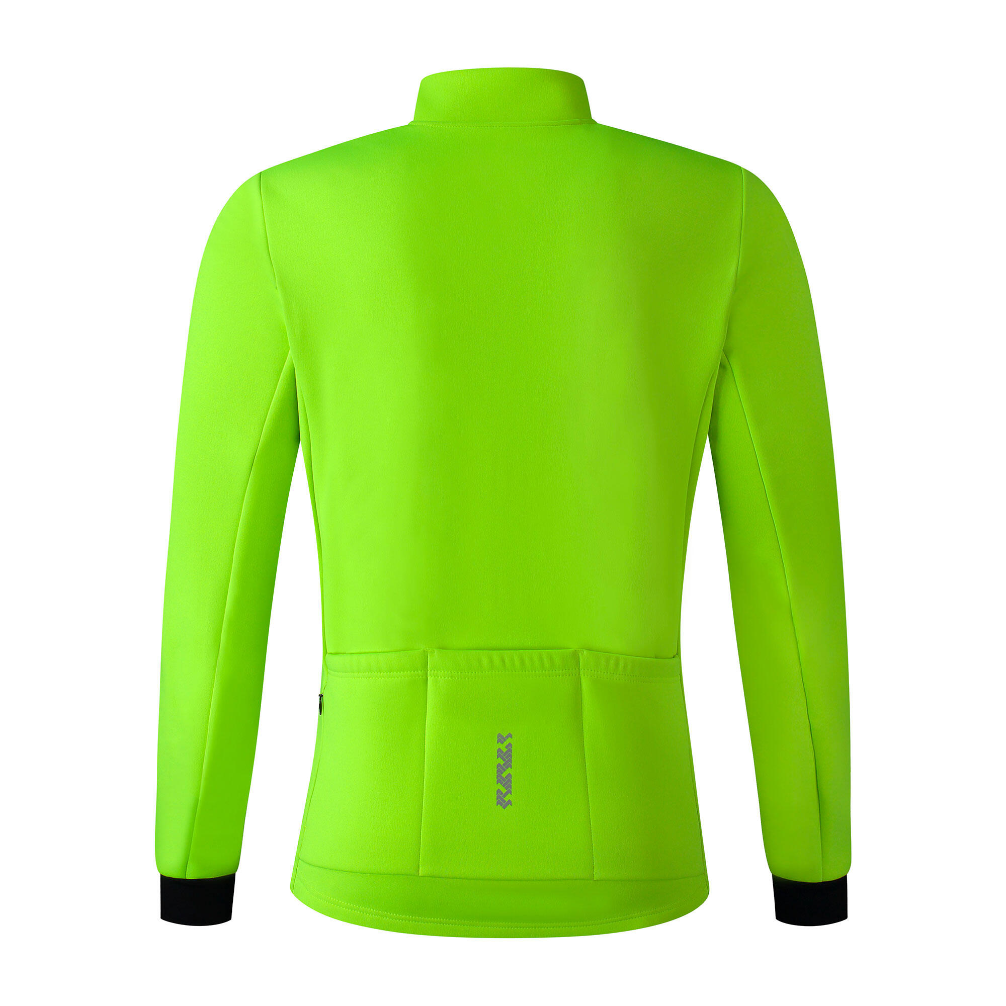 VESTE VELO ROUTE HOMME - SHIMANO - JAUNE 2/2