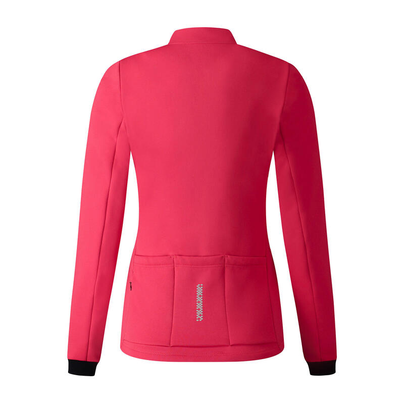 VESTE VELO ROUTE FEMME - ELEMENT SHIMANO - TEA BERRY