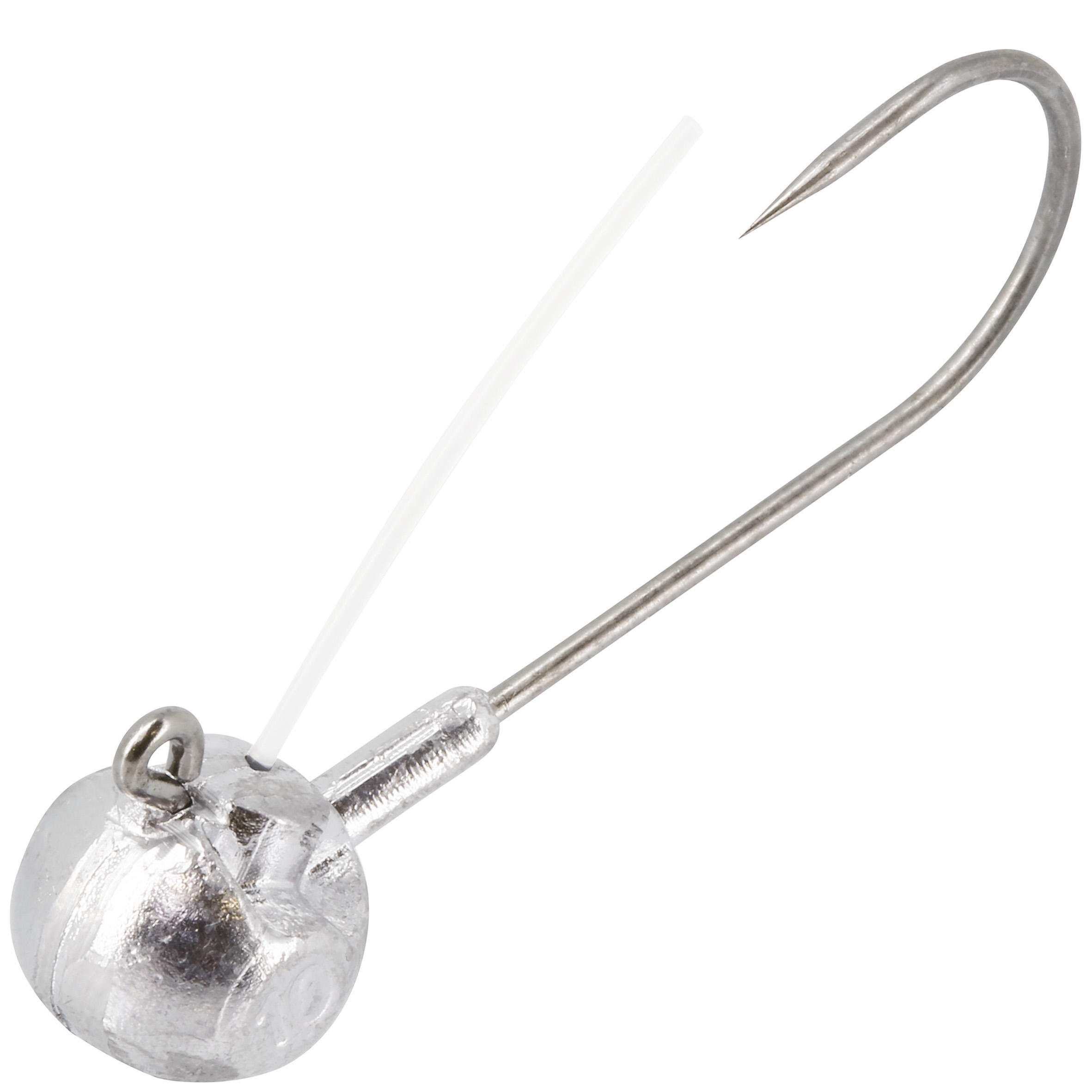 CAPERLAN Testa piombata pesca con artificiali ROUND JIG HEAD x4 10g