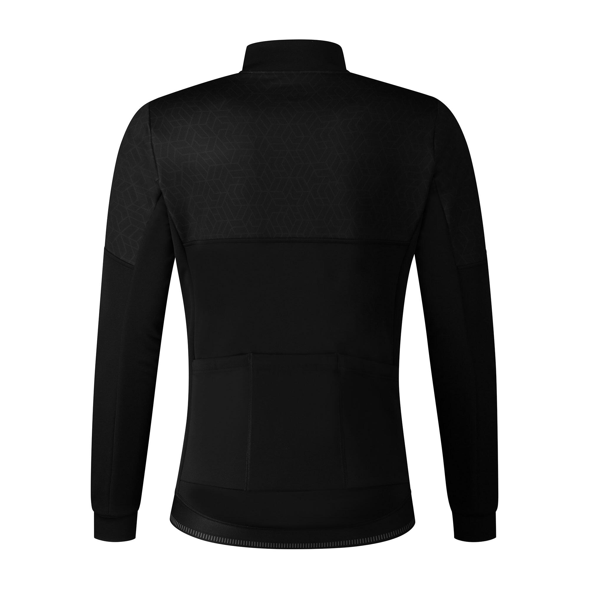 VESTE VELO ROUTE HOMME - BEAUFORT SHIMANO - NOIR 2/2