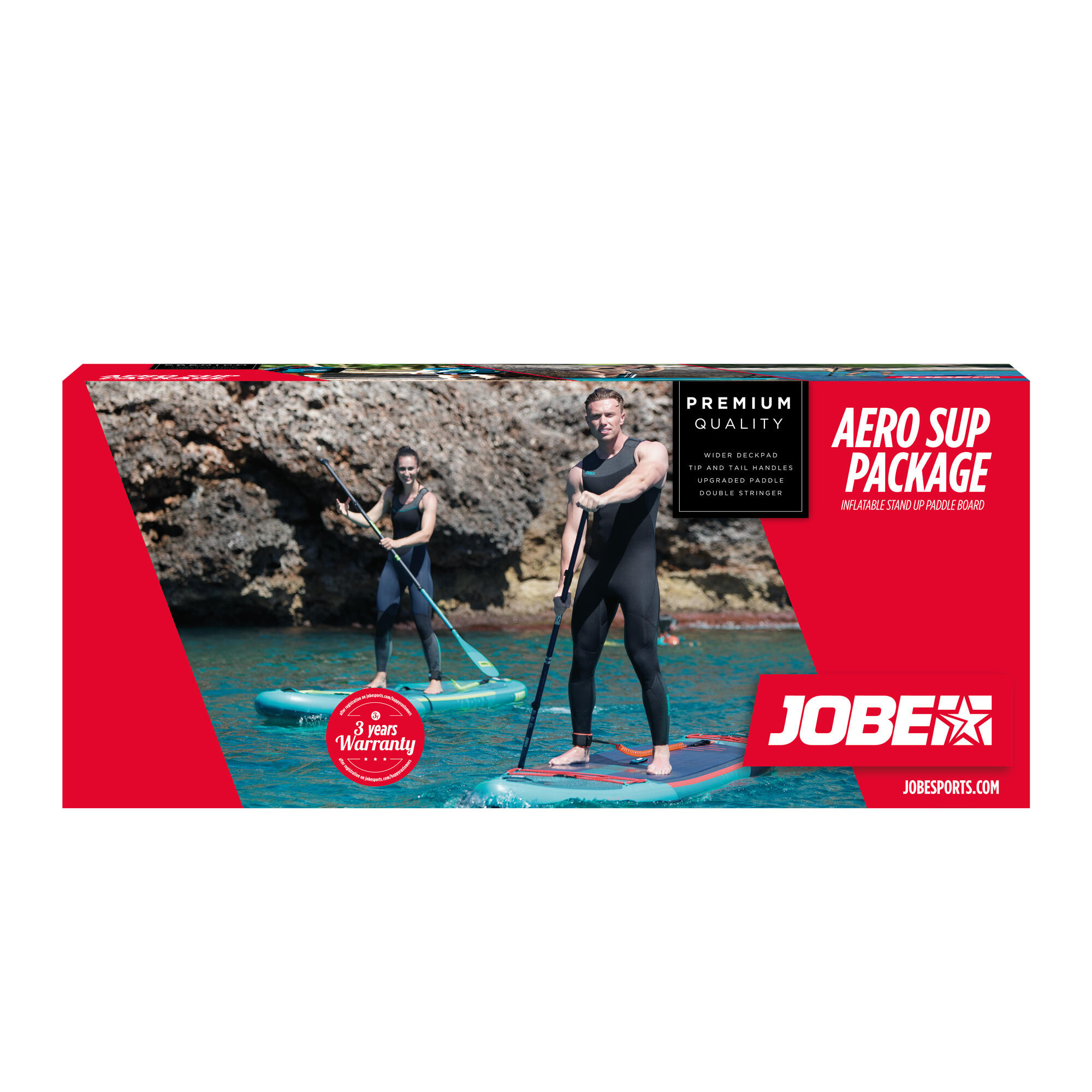 Inflatable stand-up paddleboard Aero Yarra JOBE PACK 15/15