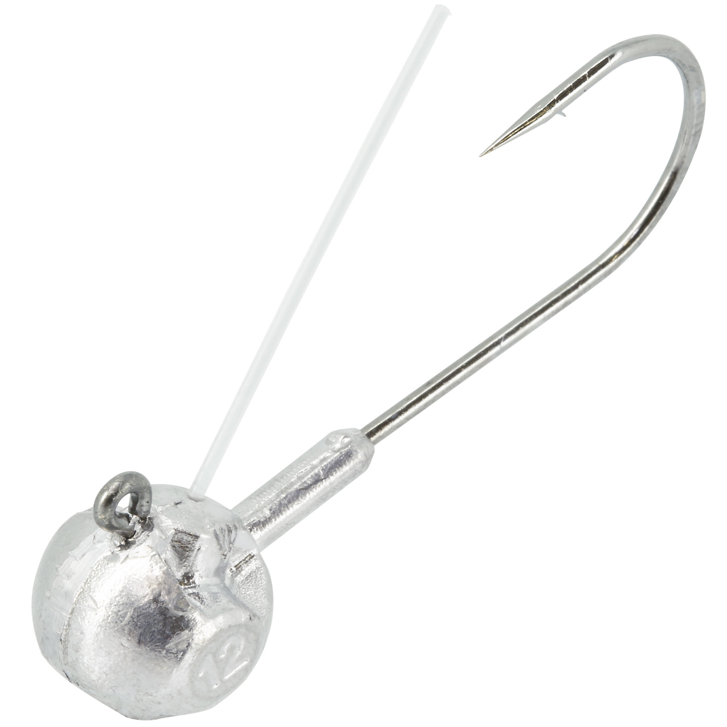 CAPERLAN Jigová olovená hlavička na rybolov na umelé nástrahy Round Jig Head 12 g 4 ks UNI