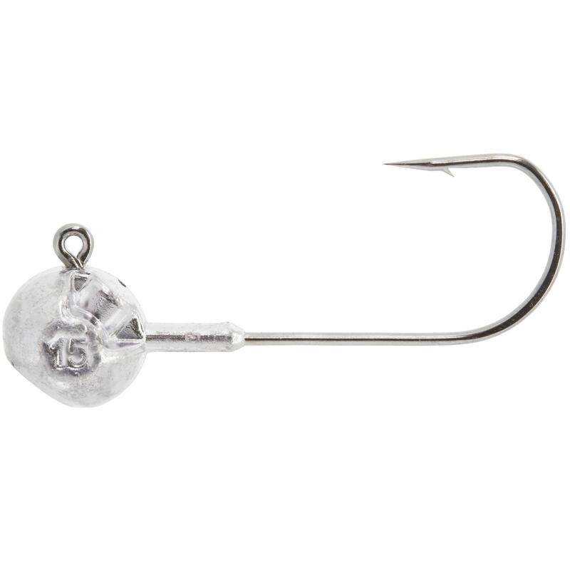 Bleikopf für Gummiköder Round Jig Head 4 Stück 15 g