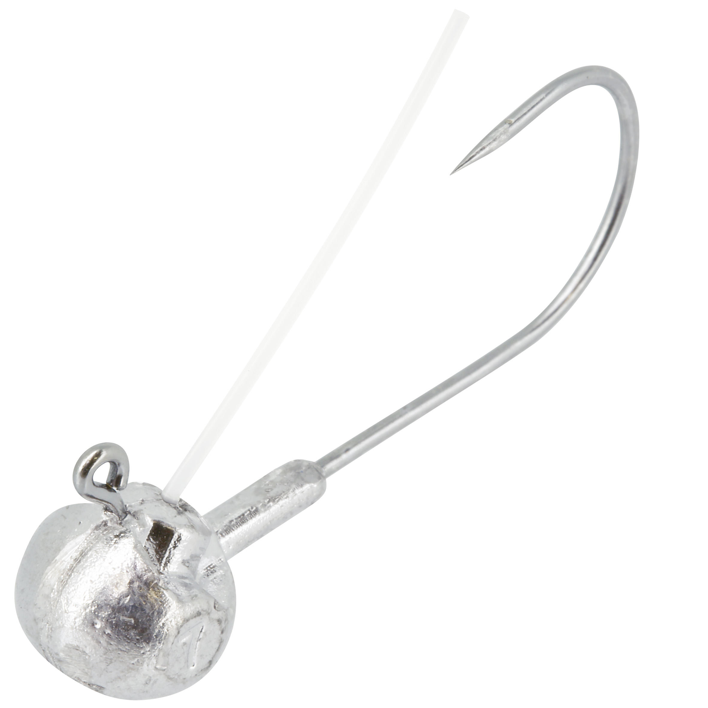 Round Jig Head for Fishing with Soft Lures - x15 7 g