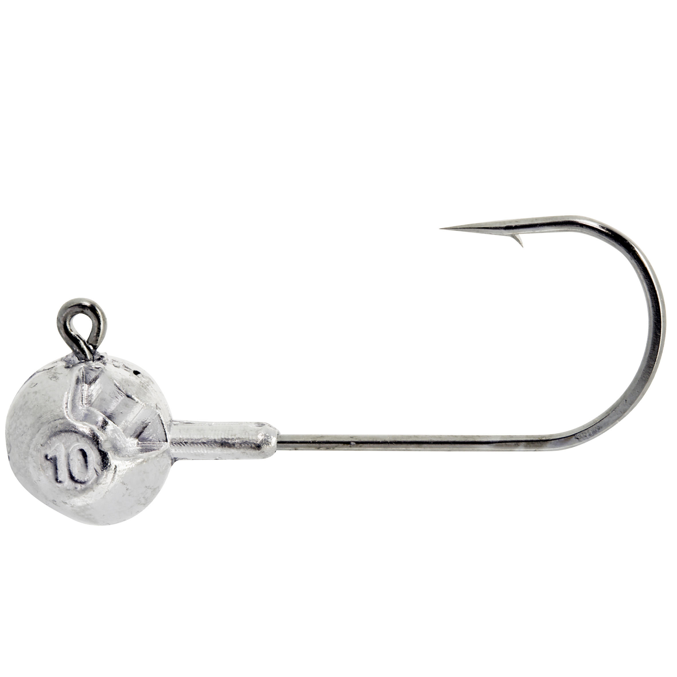 Round Jig Heads for Fishing with Soft Lures x15 10 g