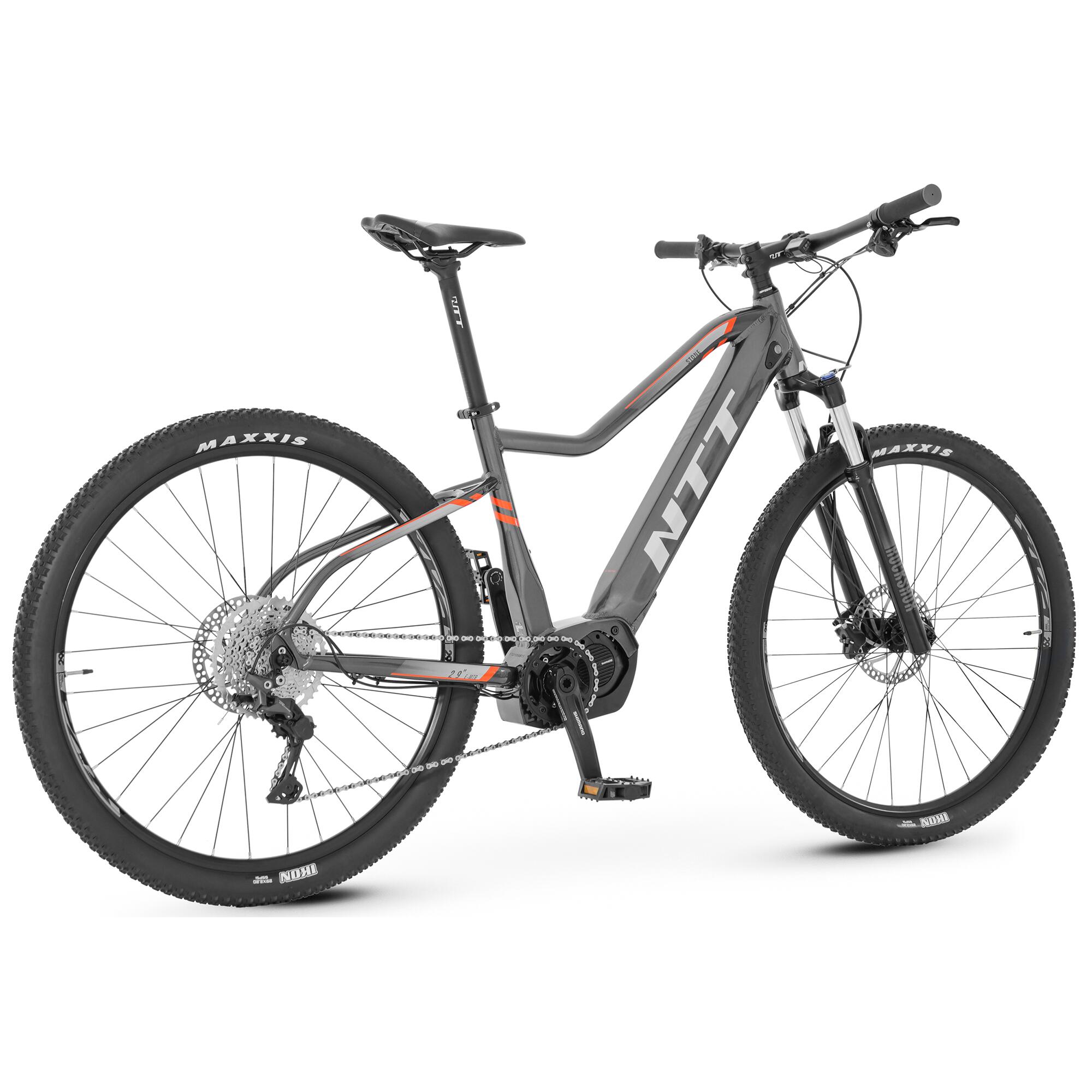 Bicicleta eléctrica de montaña 29" Shimano E7000 NTT Stone 20 gris 10/11