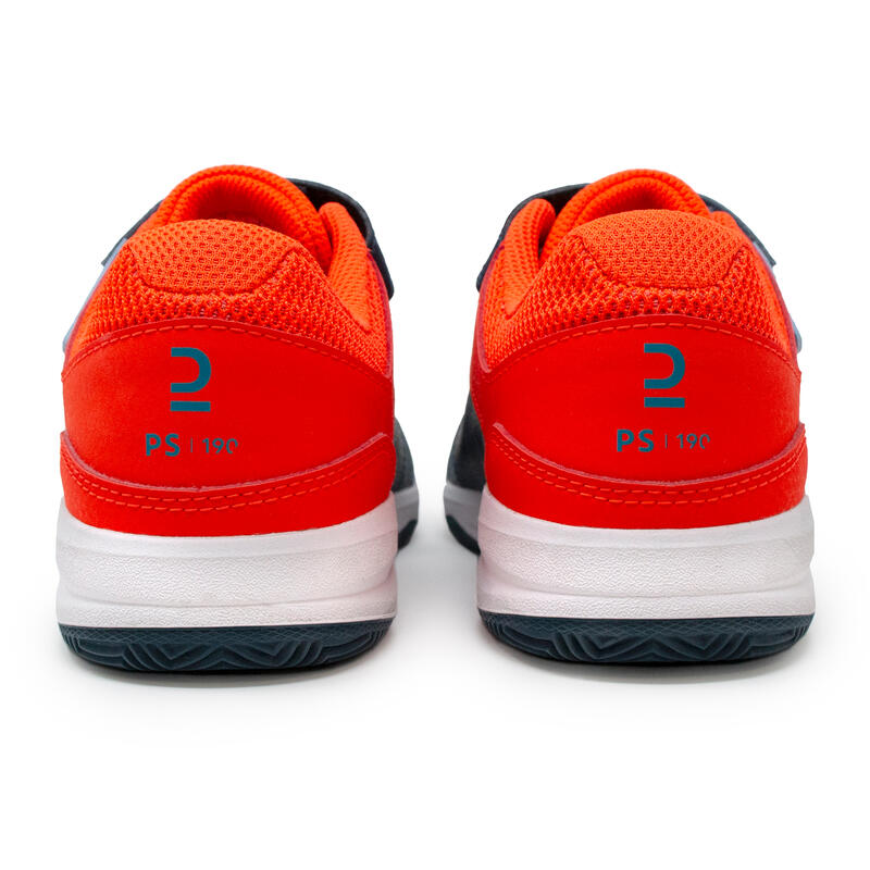 Chaussures de padel Enfant - PS 190 bleu rouge