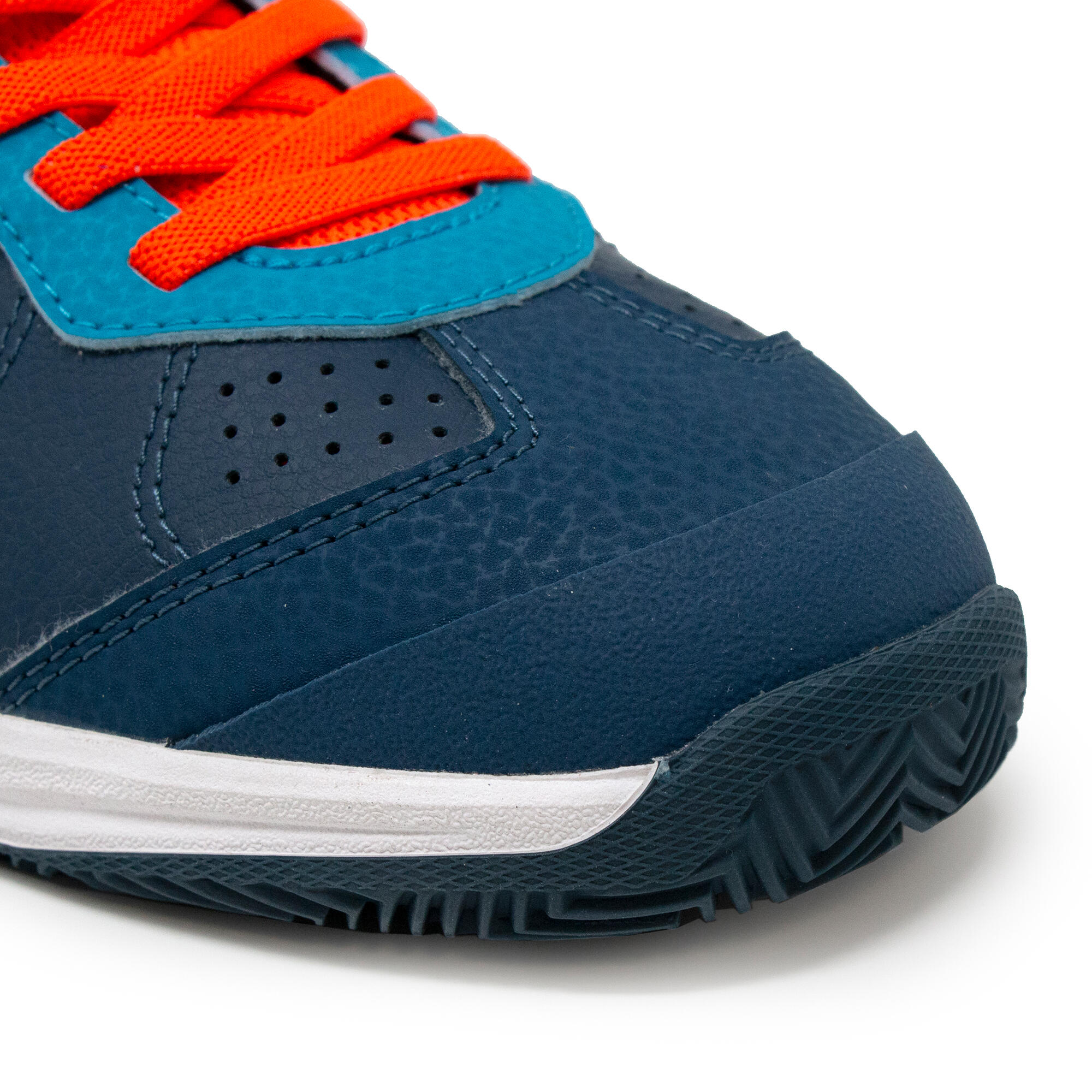 Kids' Padel Shoes PS 190 - Blue/Red 7/10