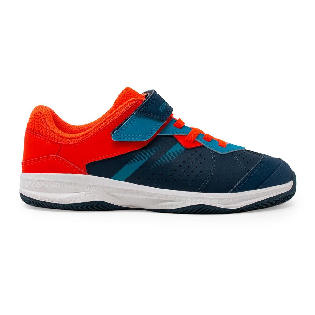 Kinder Padelschuhe - PS 190 blau/rot