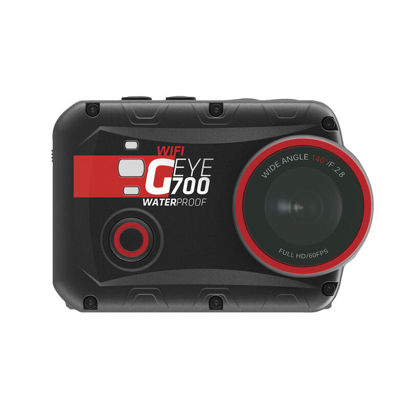 Cámara deportiva G-EYE 700 FULL HD con pantalla táctil.