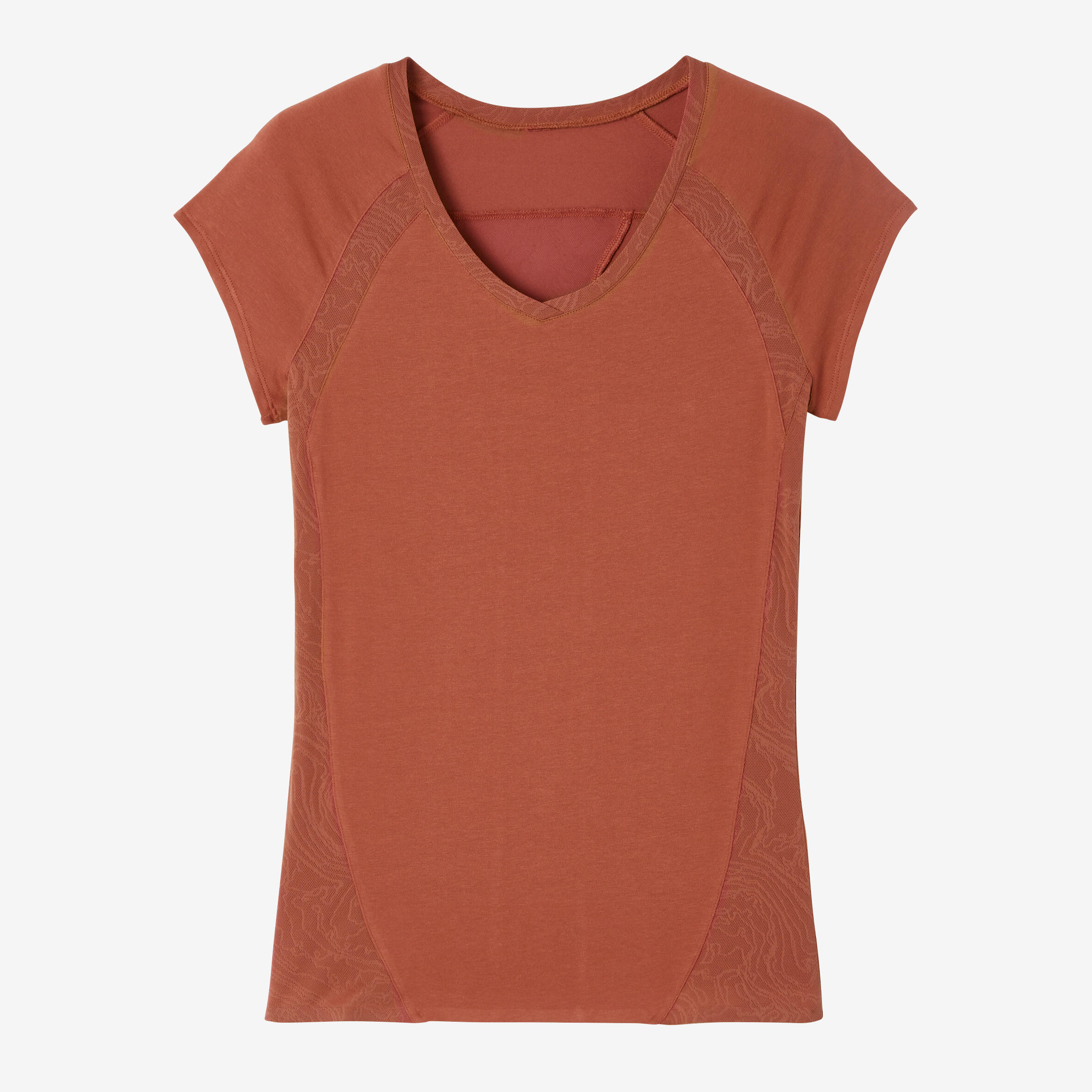 V-Neck Stretchy Cotton Fitness 