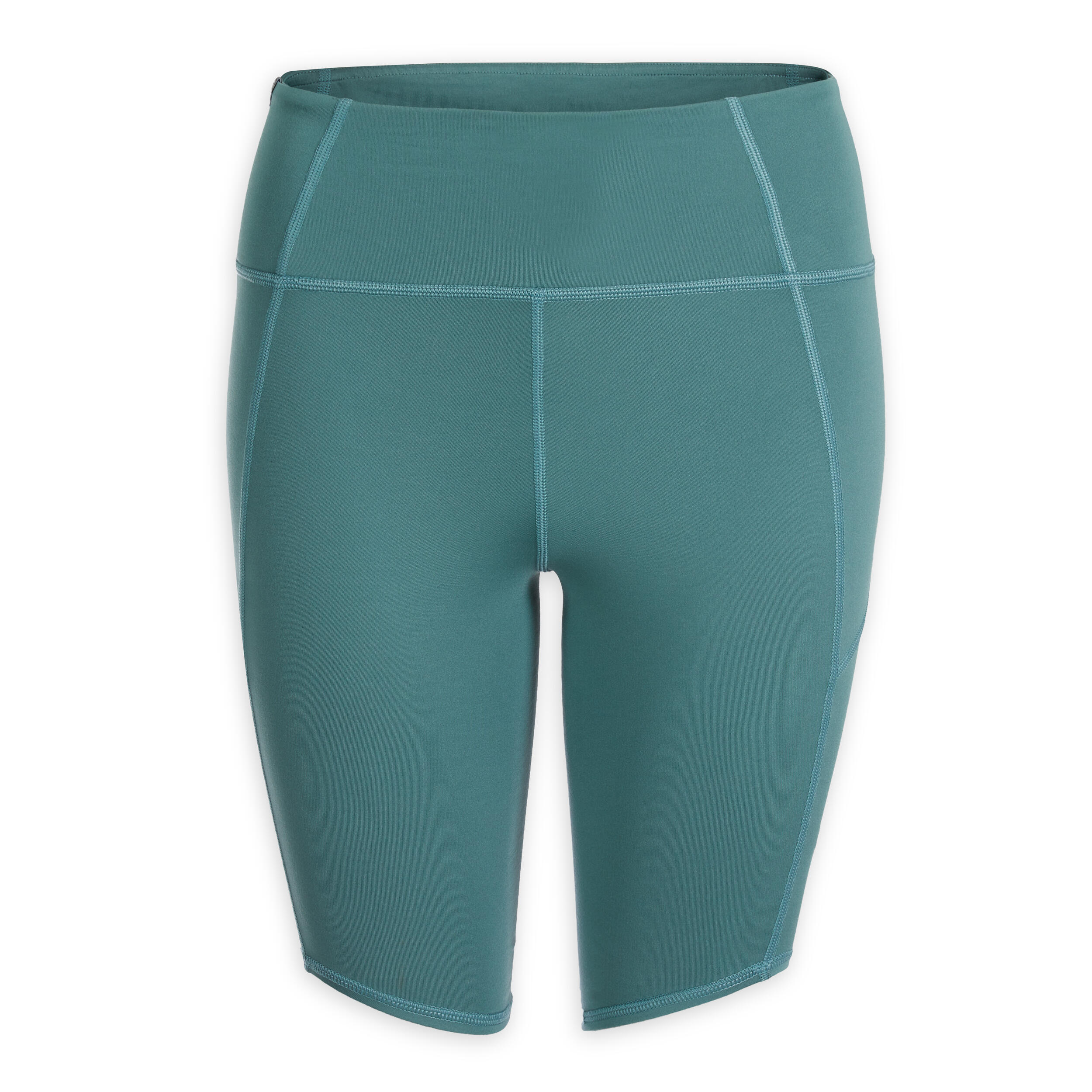 Women's Dynamic Yoga Cycling Shorts - Green 5/6