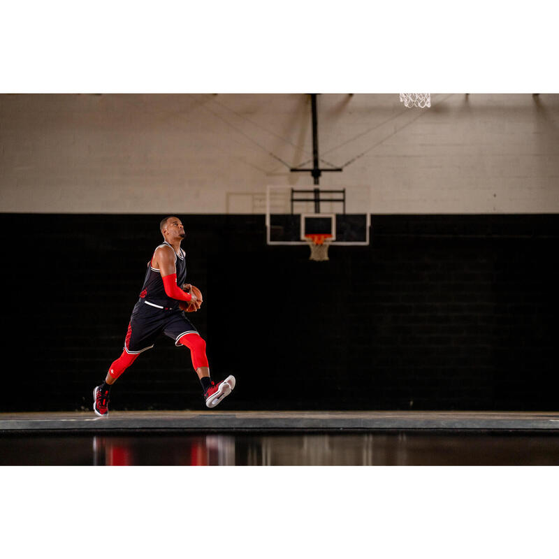 Legging 3/4 de basketball NBA Houston Rockets Adulte - 500 rouge