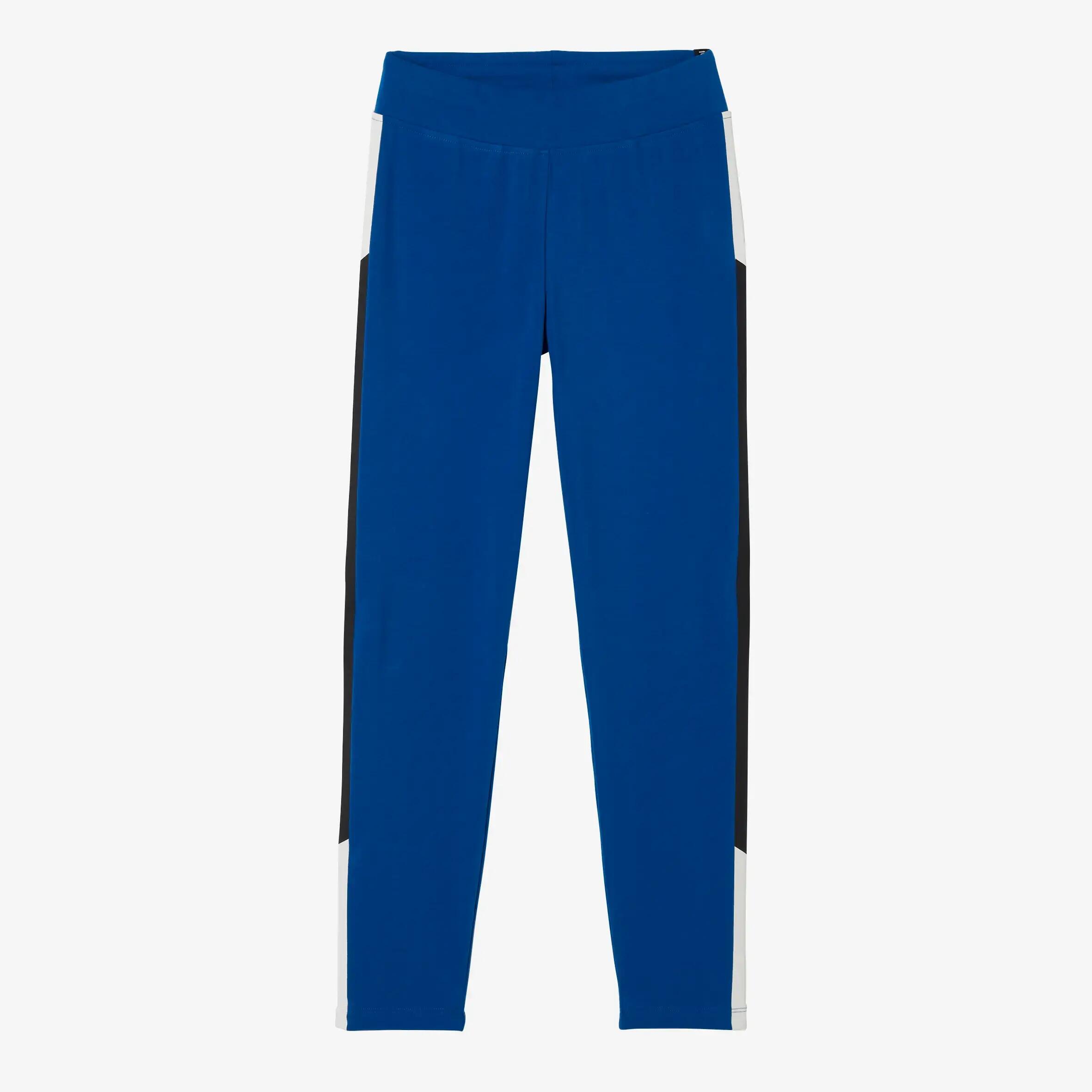 Women's Fitness 7/8 Leggings Fit+ 500 - Blue Print 6/6