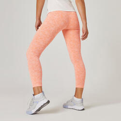 Leggings 7/8 donna fitness FIT+ cotone leggero DOMYOS | DECATHLON