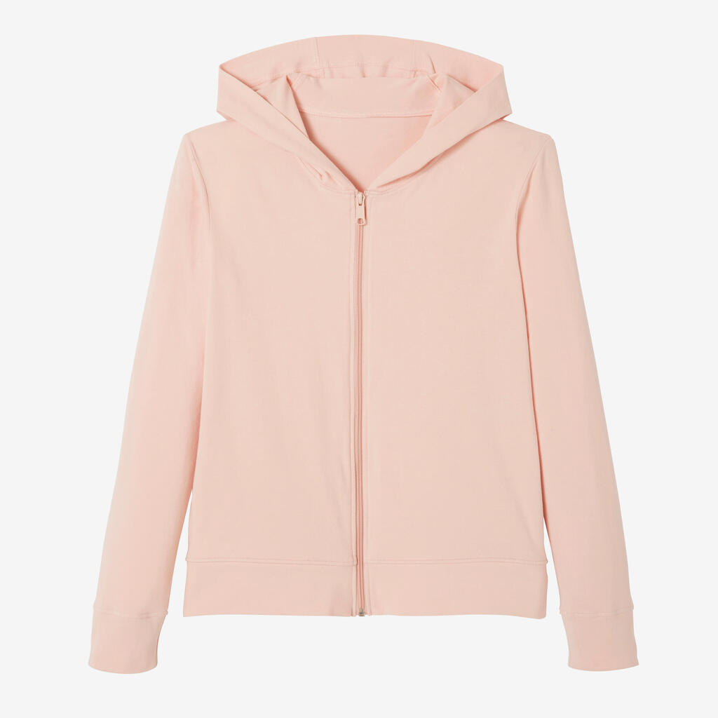 Zipped Fitness Hoodie - Pink