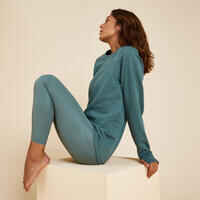 Women's Yoga Sweatshirt Easy - Green