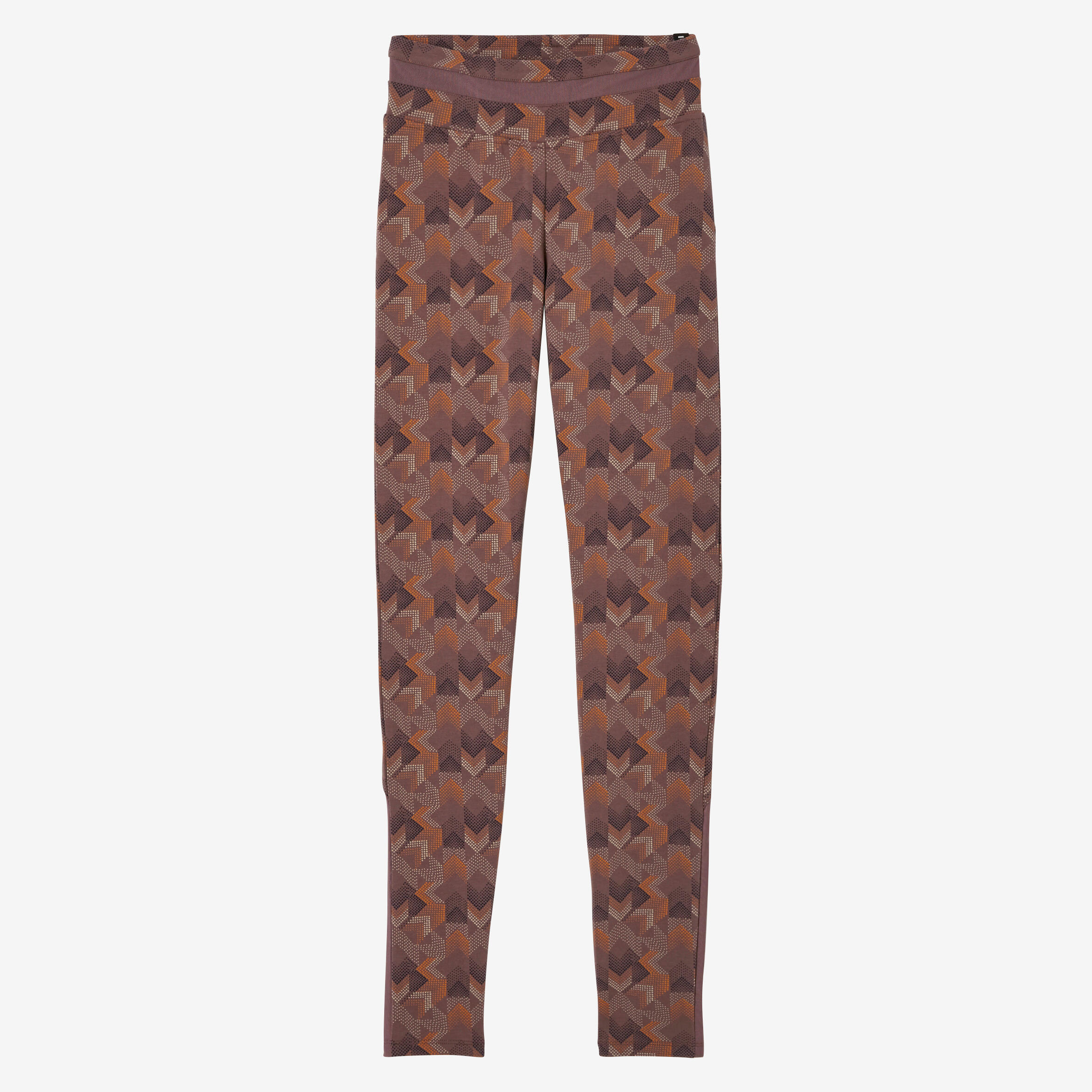 High-Waisted Cotton Fitness Leggings 