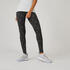 Women Gym Cotton Legging 500  - Black Print