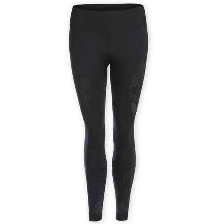 Mallas de yoga Seamless tobillera Kimjaly Mujer negro