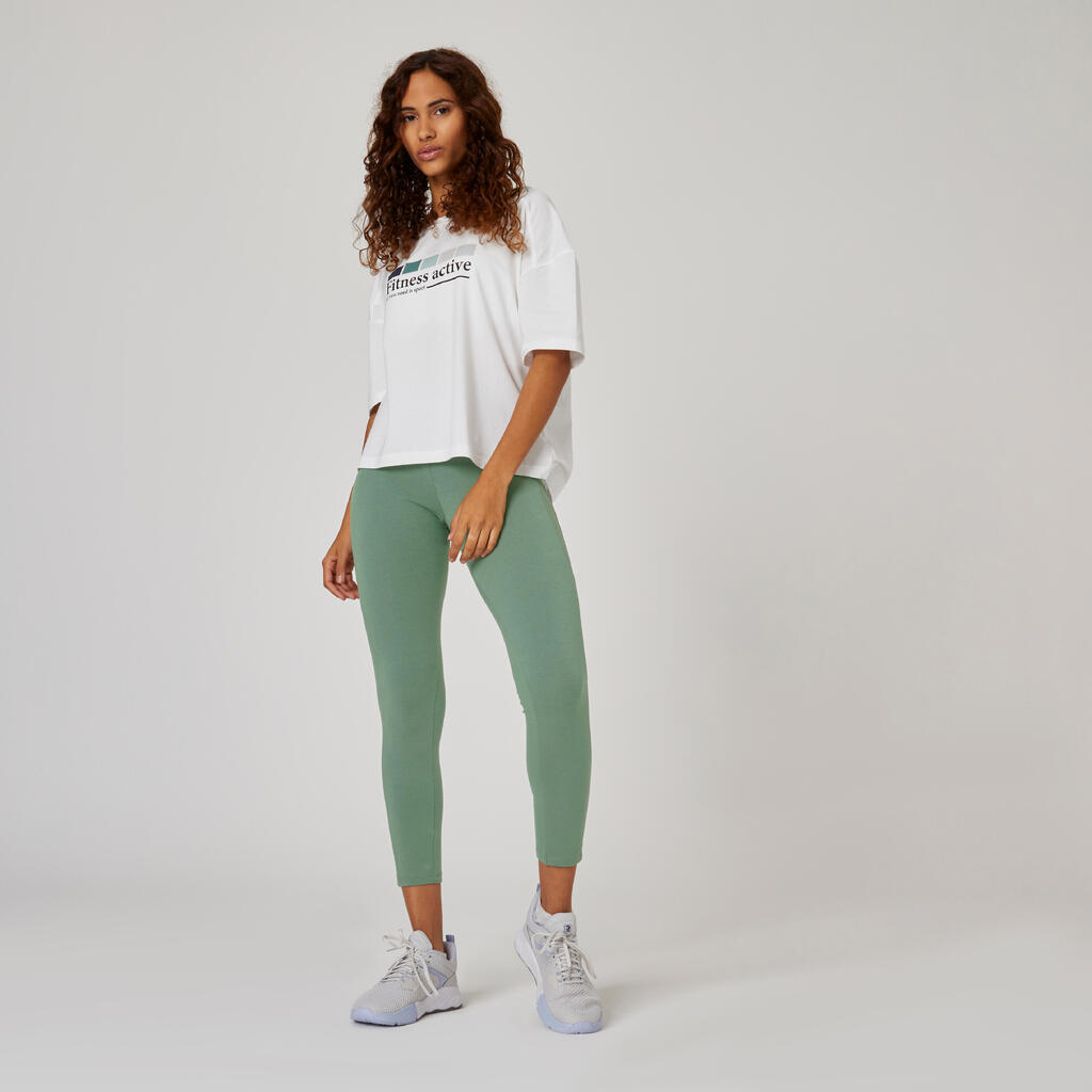 Women's Slim 7/8 Fitness Leggings - Green