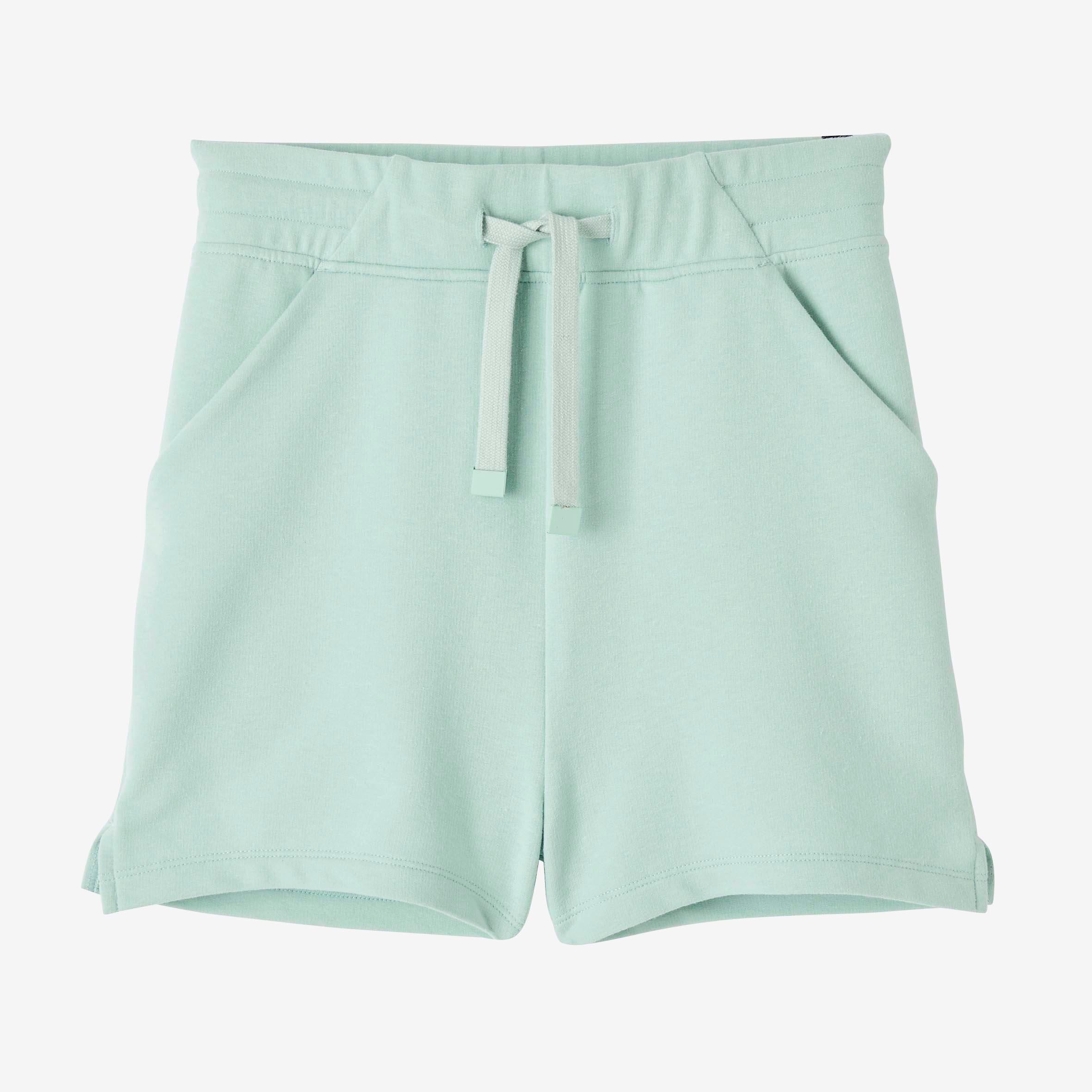 ●SHORTI SHORT KUT 激レア プロモオンリー Women's Straight-Cut Cotton Shorts With Pockets - Light Green