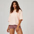 Women Gym Loose-Fit T-Shirt - Pink