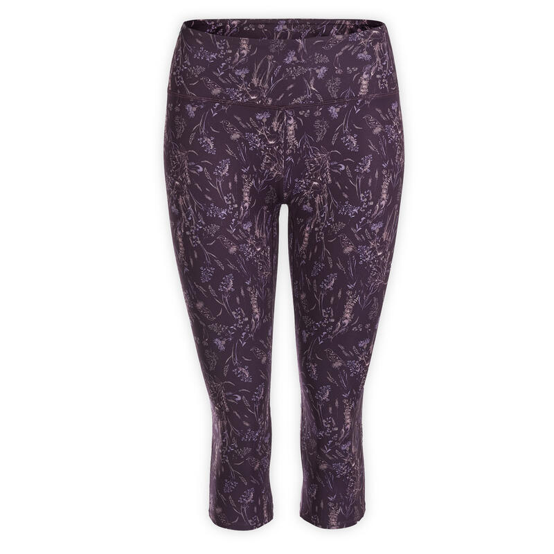 CORSAIRE FEMME YOGA DYNAMIQUE IMPRIME VIOLET