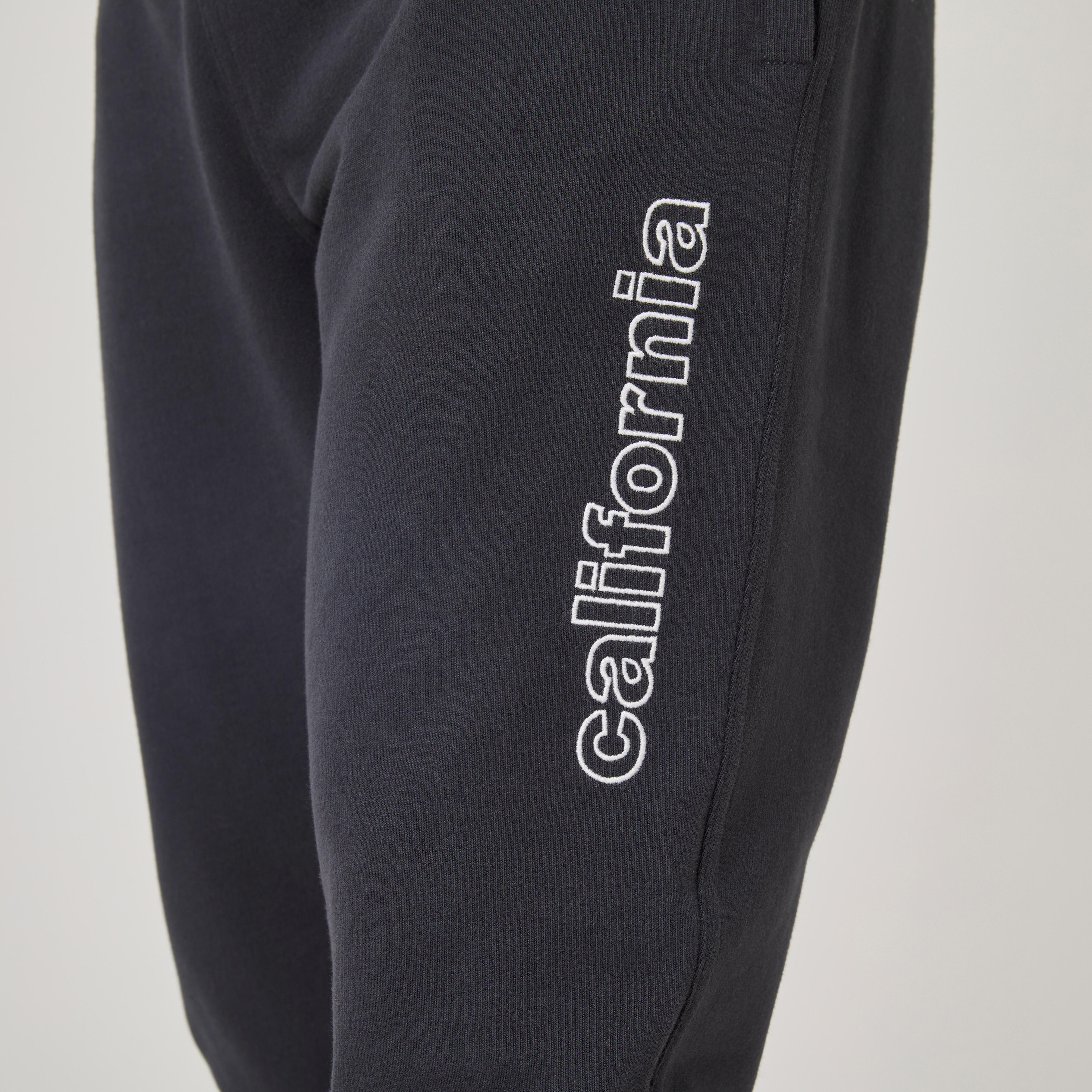 Men's Gym pant Regular fit with Print-Carbon grey