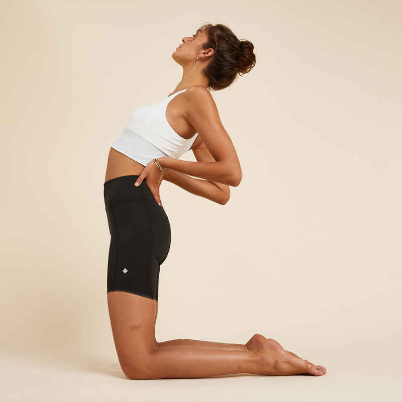 Mallas ciclista yoga compresión Mujer Kimjaly Dyn negro