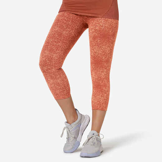 
      Cotton-Rich Shaping 7/8 Fitness Leggings 900 - Terracotta
  