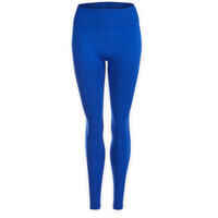 Women's Seamless Long Yoga Leggings - Indigo