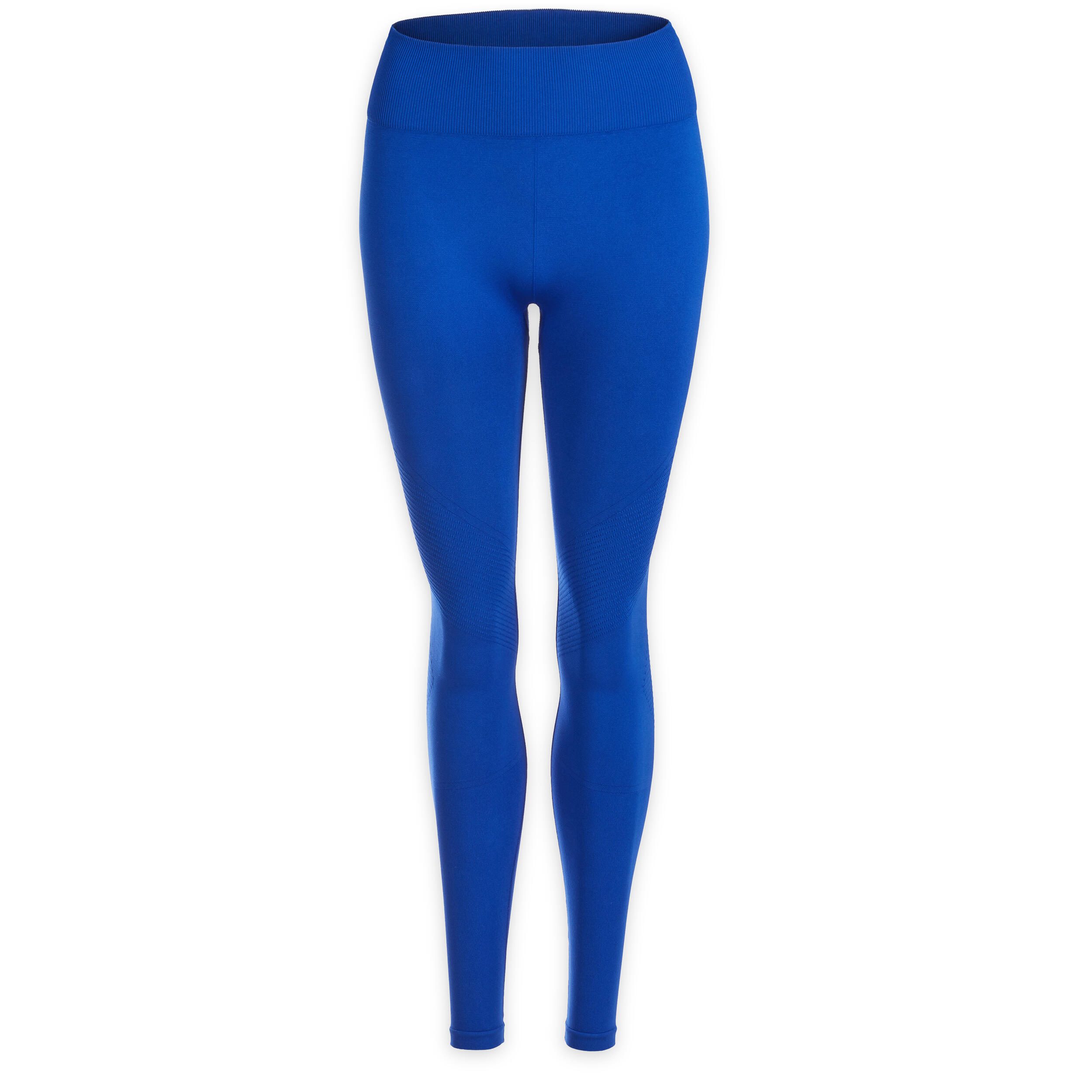 Women's Seamless Long Yoga Leggings - Indigo 5/6