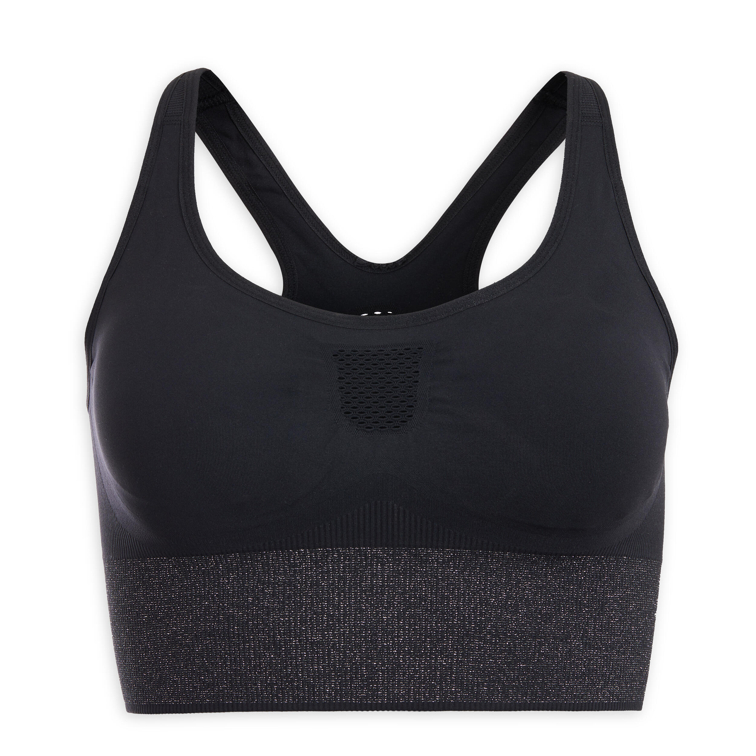 Long Dynamic Yoga Sports Bra - Black 5/5