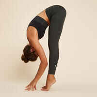 Reversible Dynamic Yoga Leggings - Grey