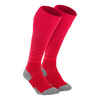 Football Socks Viralto Solo - Pink/Red Stripes