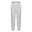 Children's jogging trousers cotton large cut- 100 light grey