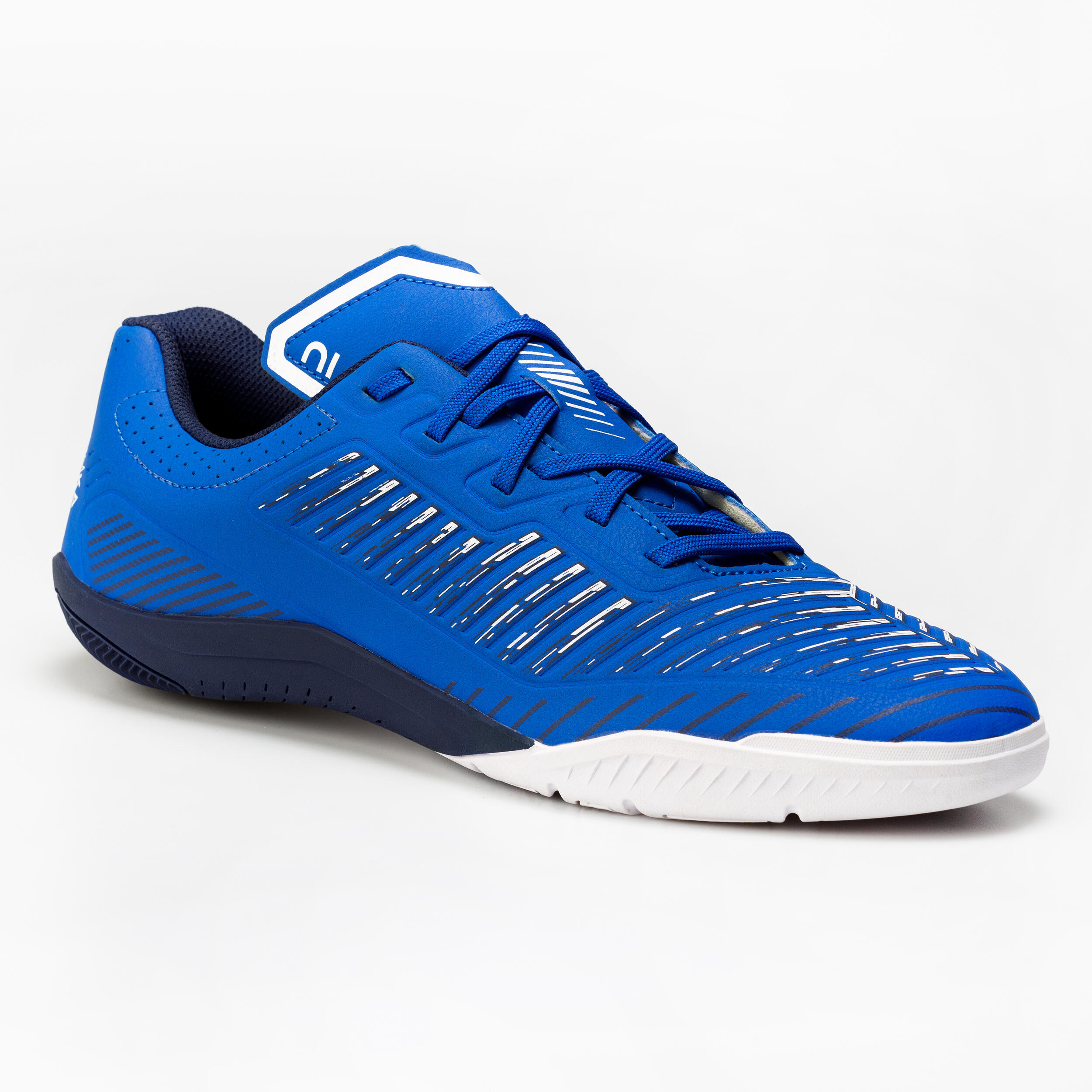 Mens Football Futsal Shoe Ginka 500 Electric Blue