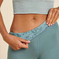Reversible Dynamic Yoga Leggings - Green