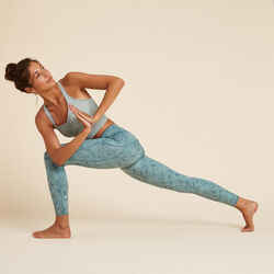 Reversible Dynamic Yoga Leggings - Green