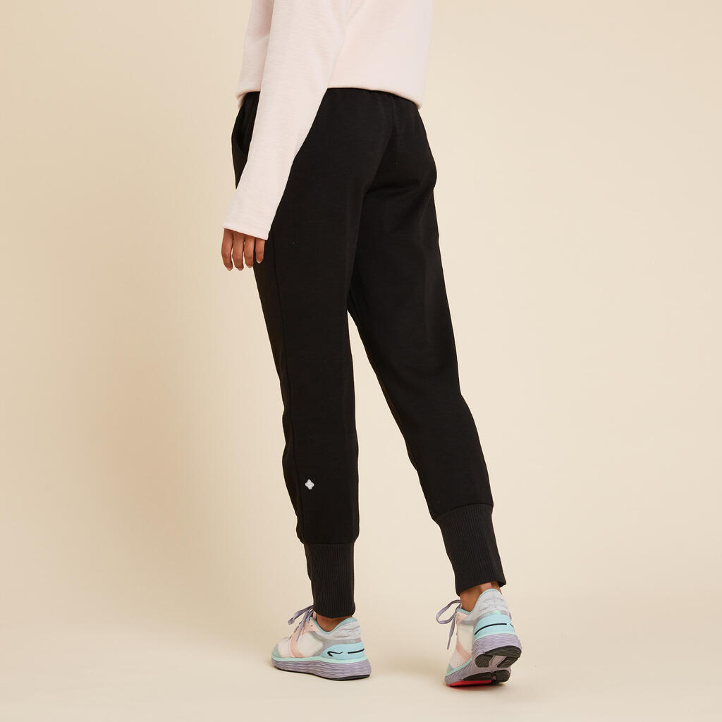 Karottenhose sanftes Yoga Damen hellblau