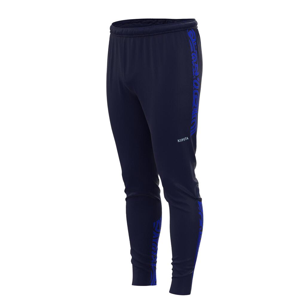 Pantalon de football  VIRALTO JR Letters marine et bleu.