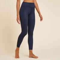 Reversible Dynamic Yoga Leggings - Blue