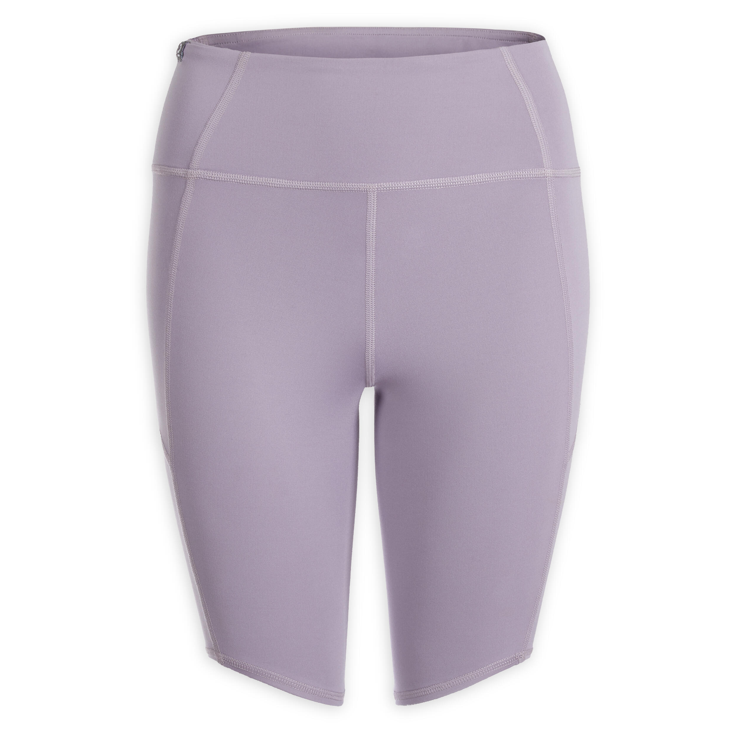 Dynamic Yoga Shorts - Purple - Decathlon