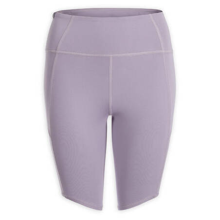 Women's Dynamic Yoga Cycling Shorts - Purple