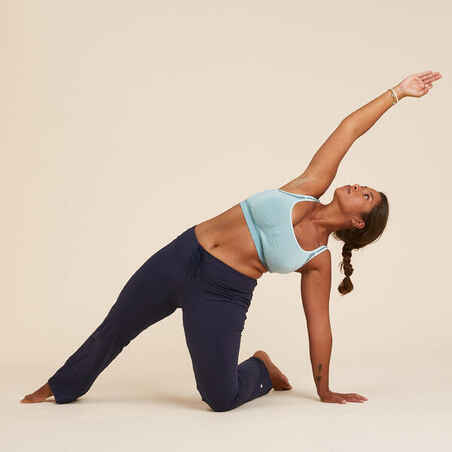 Women's Yoga Cotton Bottoms - Navy